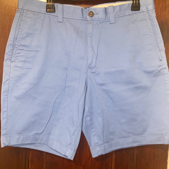 J. Crew Other - Mens 33 J.CREW Shorts Chino 9" inseam Garment Dye classic cotton BLUE